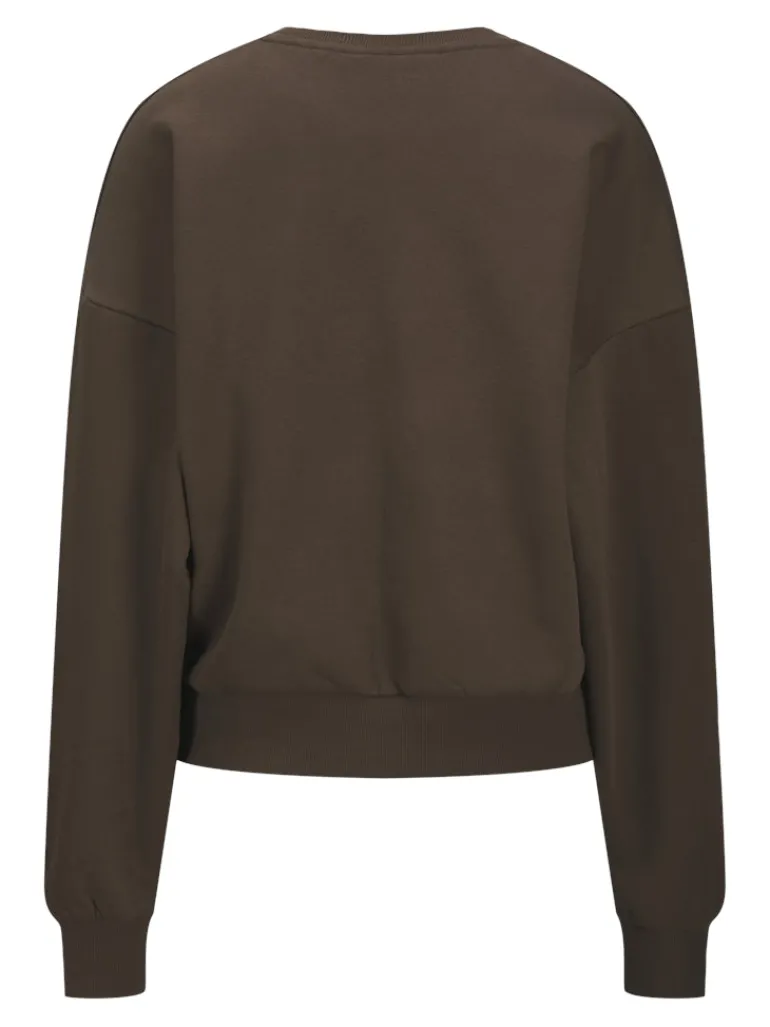 JXMERLE RLX SHORT LS CREW SWT LN bracken