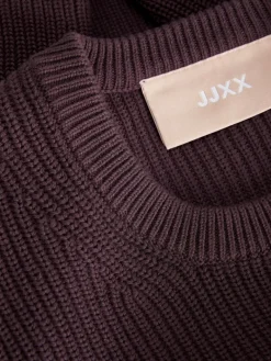 JXMILA TWIST CREW NECK KNIT NOOS sassafras