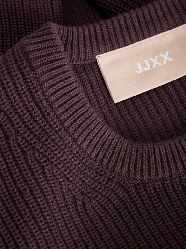 JXMILA TWIST CREW NECK KNIT NOOS sassafras