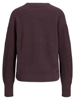 JXMILA TWIST CREW NECK KNIT NOOS sassafras