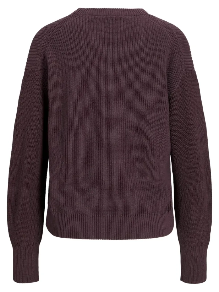 JXMILA TWIST CREW NECK KNIT NOOS sassafras