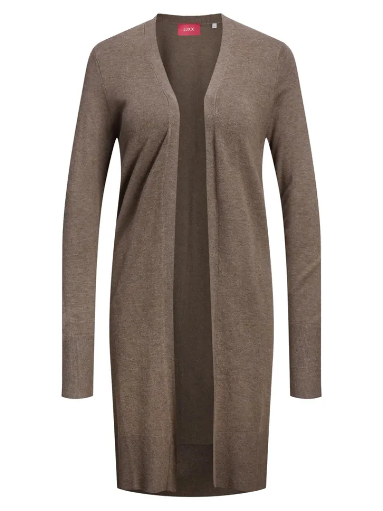 JXMILEY SOFT LONG CARDIGAN KNIT brindle