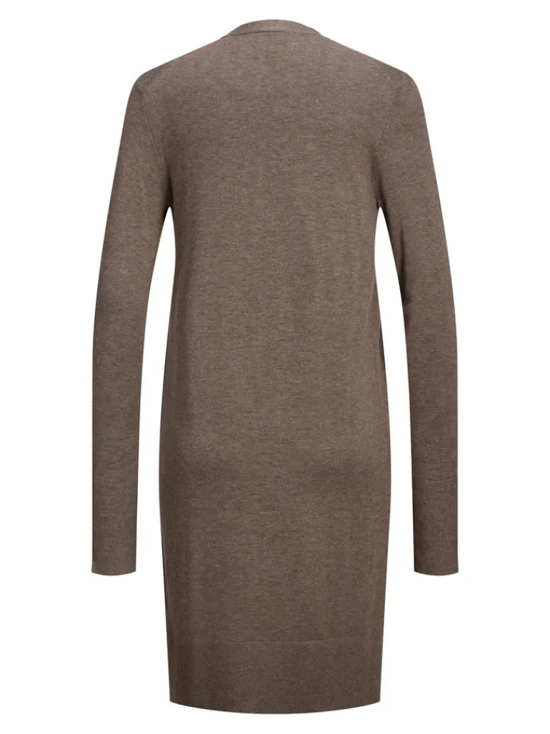 JXMILEY SOFT LONG CARDIGAN KNIT brindle