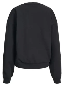 JXMIMI RLX LS PRINT CREW SWT black