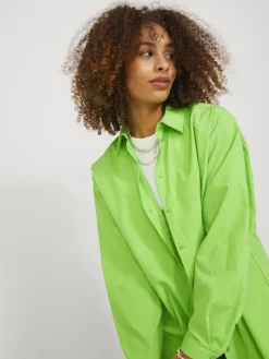 JXMISSION LS OVERSIZE SHIRT NOOS green flash
