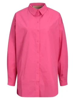 JXMISSION LS OVERSIZE SHIRT NOOS carmine rose