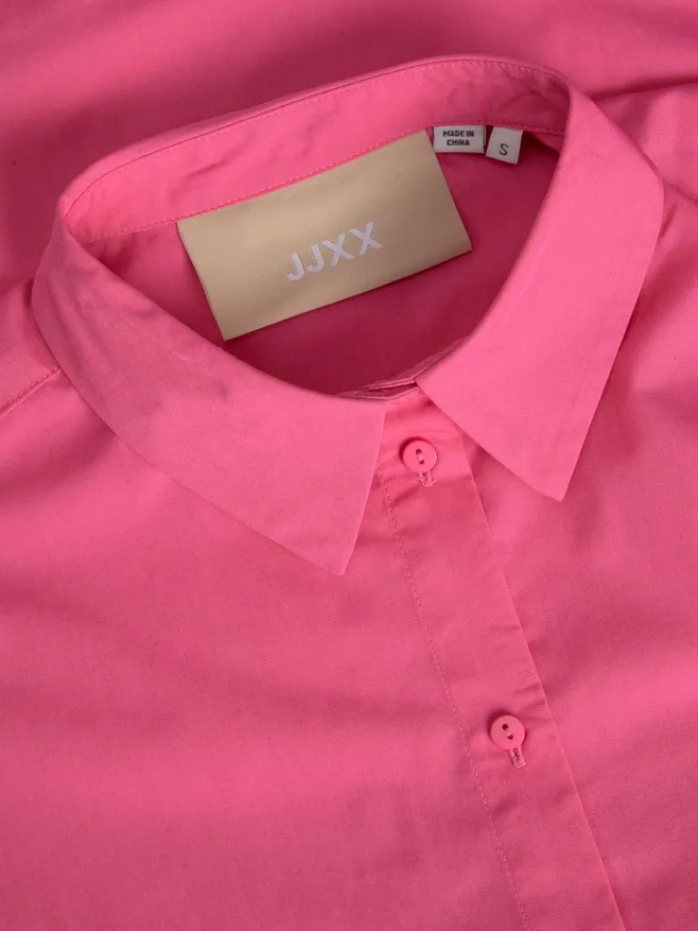 JXMISSION LS OVERSIZE SHIRT NOOS carmine rose