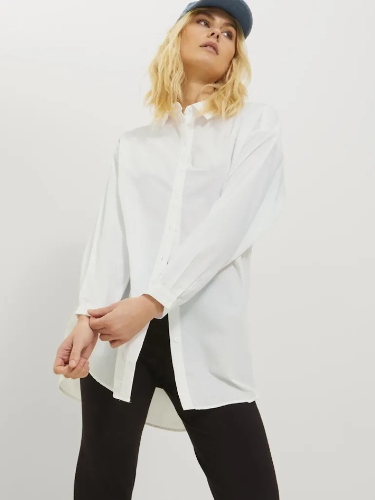 JXMISSION LS OVERSIZE SHIRT NOOS white