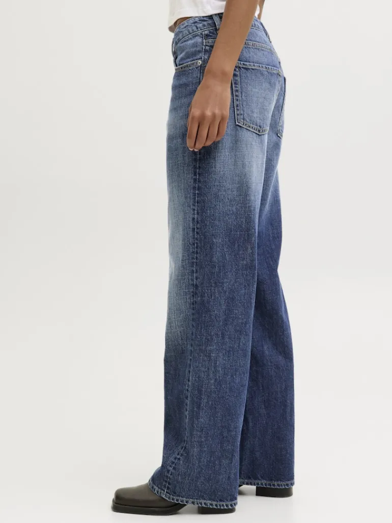 JXPALERMO LOOSE LW JEANS R280 DNM SN dark blue denim