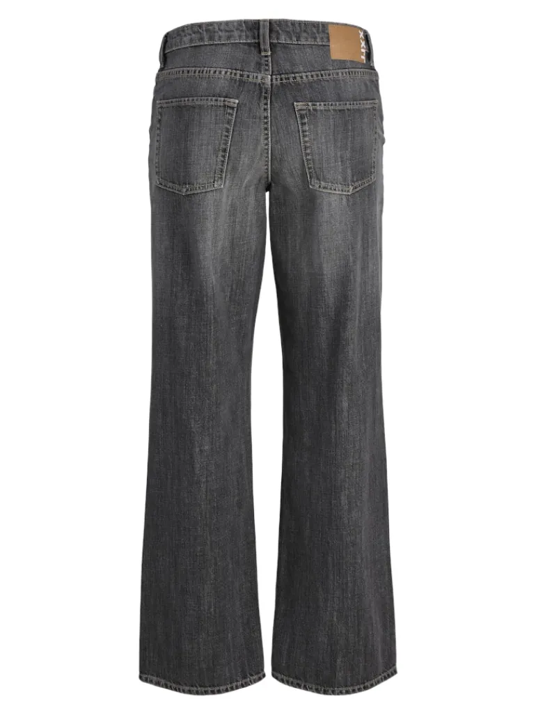 JXPALERMO LOOSE LW JEANS R231 DNM SN dark grey denim