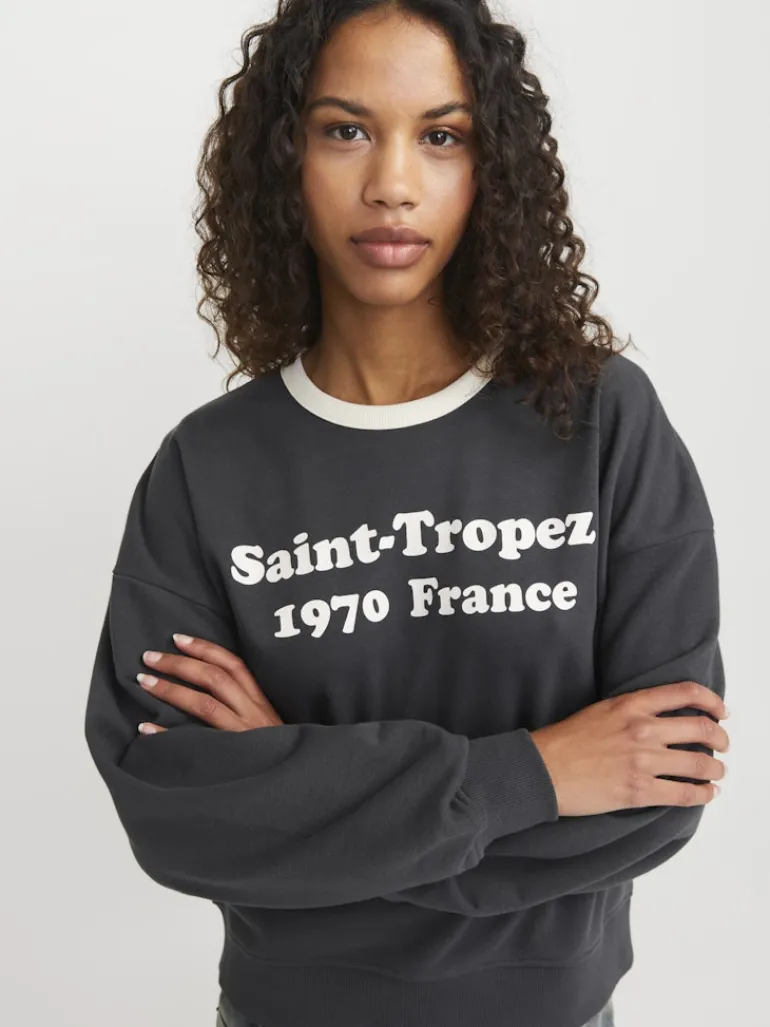 JXPERLE RLX LS CREW SWEAT SWT phantom