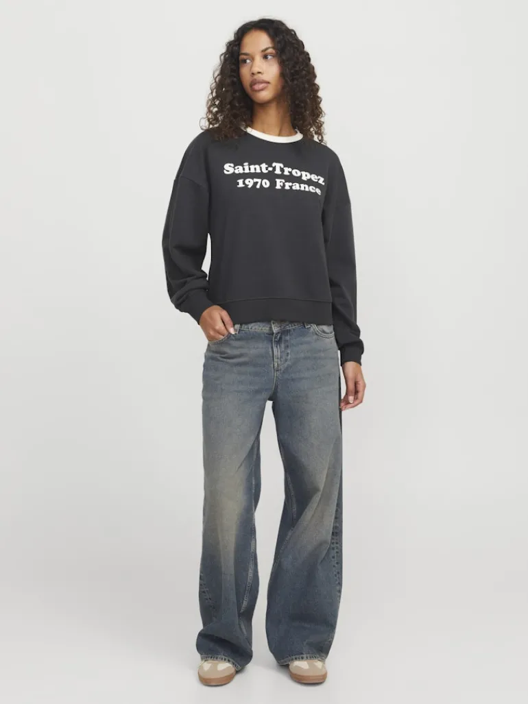 JXPERLE RLX LS CREW SWEAT SWT phantom