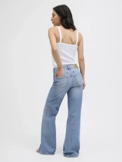 JXROME FLARED MW C9189 JEANS DNM NOOS medium blue denim