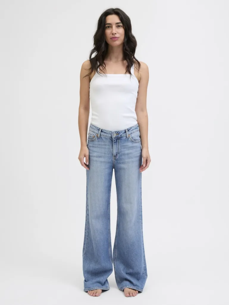 JXROME FLARED MW C9189 JEANS DNM NOOS medium blue denim