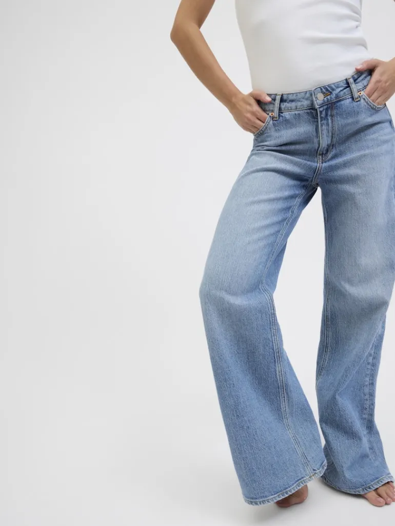 JXROME FLARED MW C9189 JEANS DNM NOOS medium blue denim