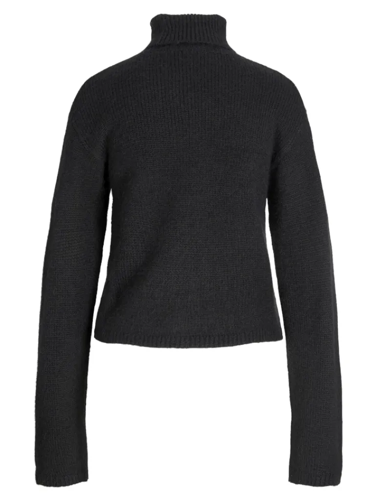 JXROSANNA ROLL NECK KNIT black