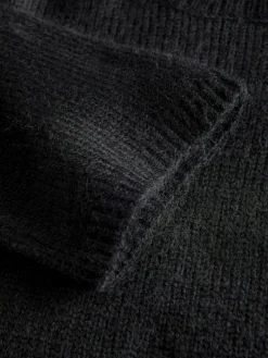 JXROSANNA ROLL NECK KNIT black