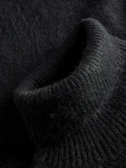 JXROSANNA ROLL NECK KNIT black