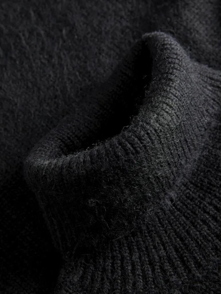 JXROSANNA ROLL NECK KNIT black