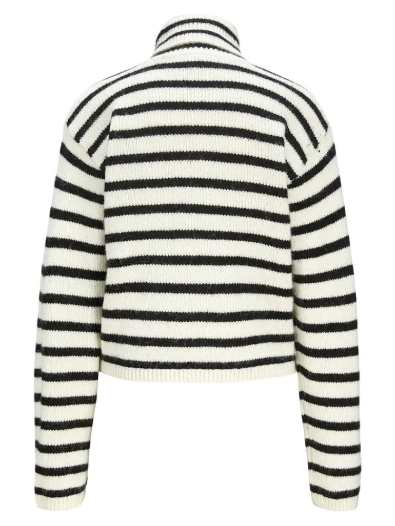 JXROSANNA ROLL NECK KNIT vanilla ice