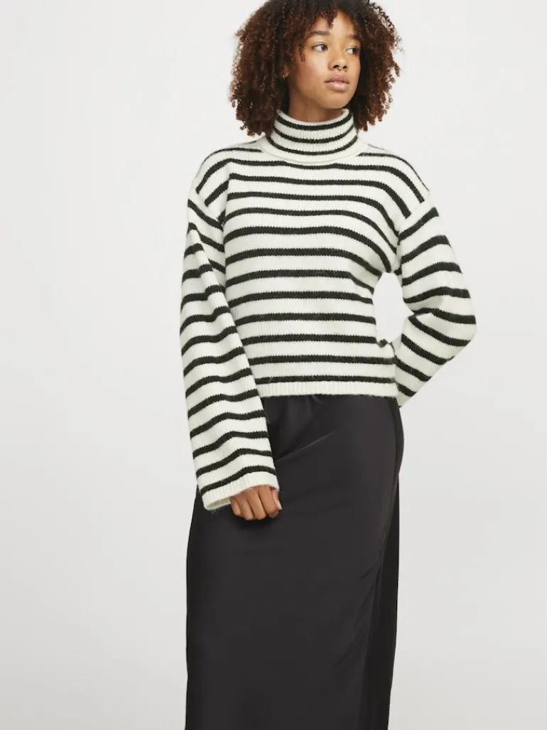 JXROSANNA ROLL NECK KNIT vanilla ice