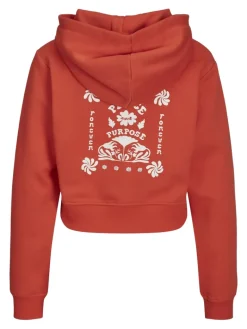 JXROWAN RLX LS SHORT HOOD SWT poinciana