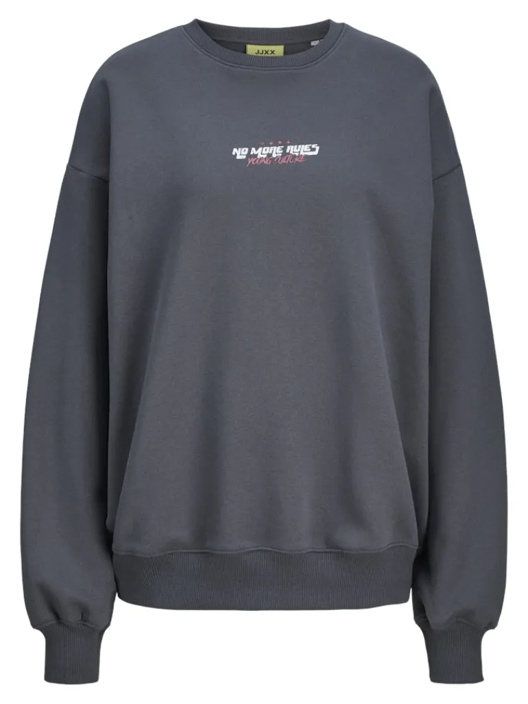 JXSANDRA RLX LS CREW SWT asphalt