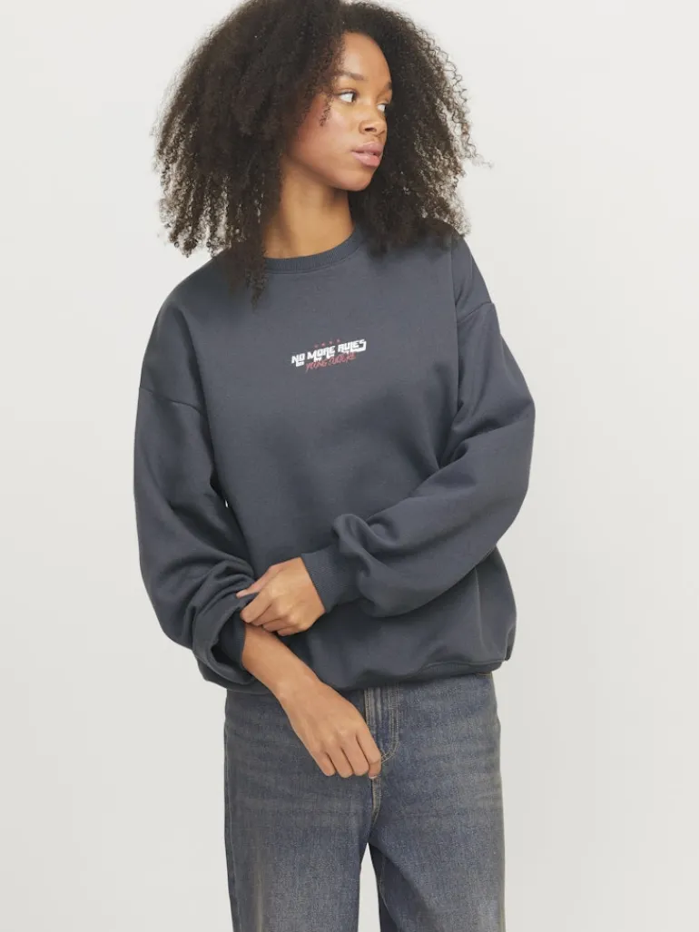 JXSANDRA RLX LS CREW SWT asphalt