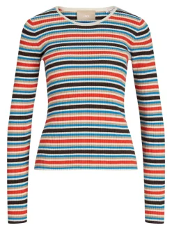JXSAVANNAH CREW NECK KNIT poinciana