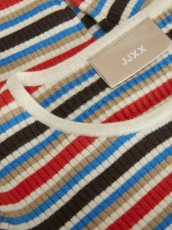 JXSAVANNAH CREW NECK KNIT poinciana