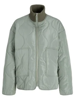 JXSERENA MID QUILTED JACKET OTW SN sea spray