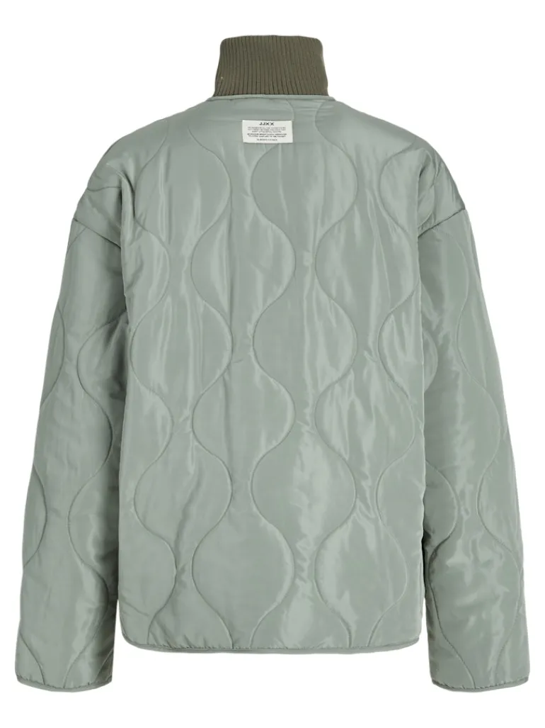 JXSERENA MID QUILTED JACKET OTW SN sea spray