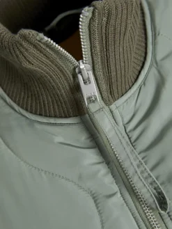 JXSERENA MID QUILTED JACKET OTW SN sea spray