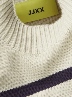 JXSIA HIGH NECK KNIT bone white