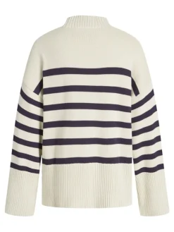 JXSIA HIGH NECK KNIT bone white