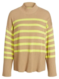 JXSIA HIGH NECK KNIT cornstalk