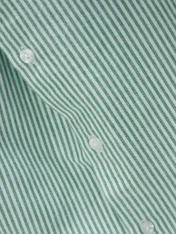 JXSIVA OXFORD LS SHIRT WVN grayed jade