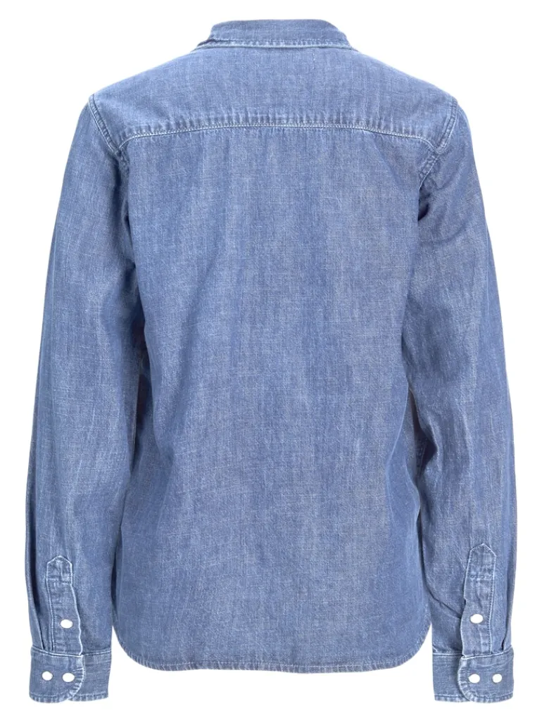 JXSOPHI LS DENIM SHIRT NOOS medium blue denim