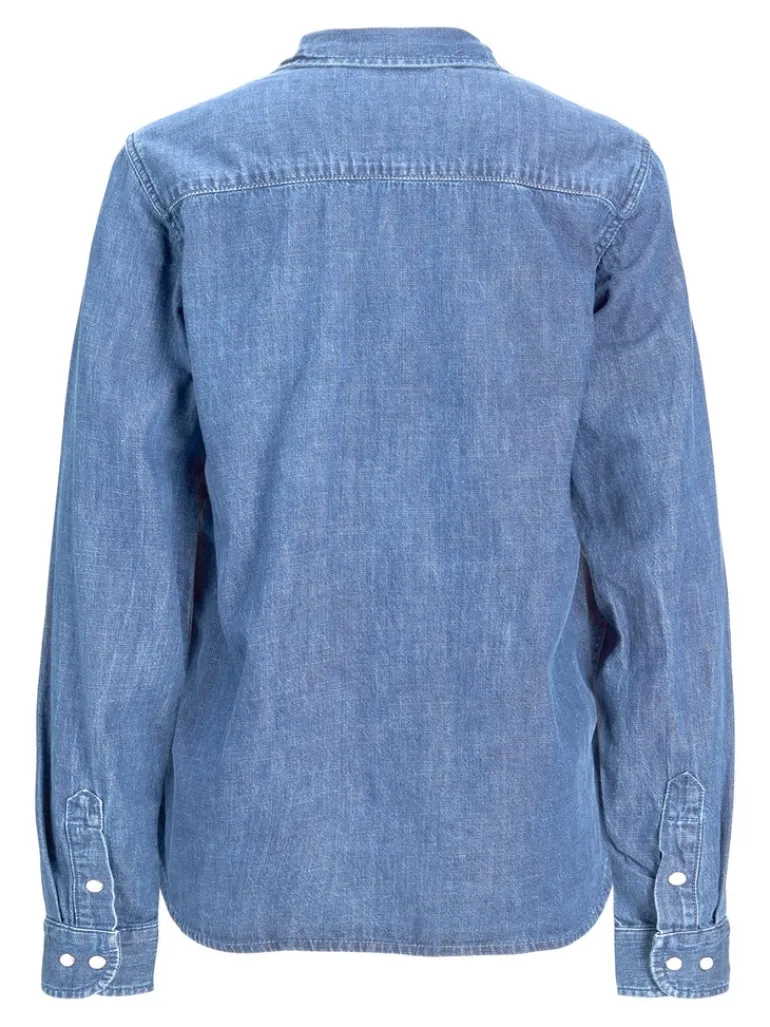 JXSOPHI LS DENIM SHIRT NOOS medium blue denim