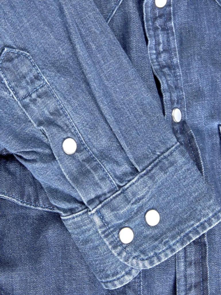 JXSOPHI LS DENIM SHIRT NOOS medium blue denim
