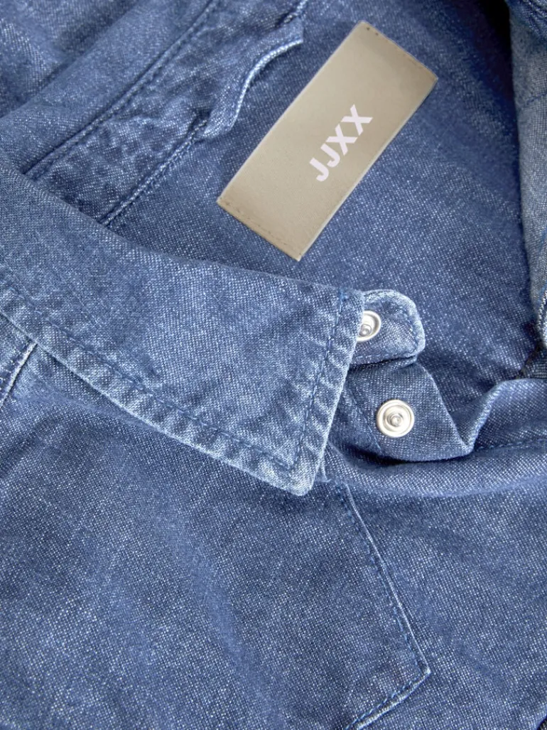 JXSOPHI LS DENIM SHIRT NOOS medium blue denim