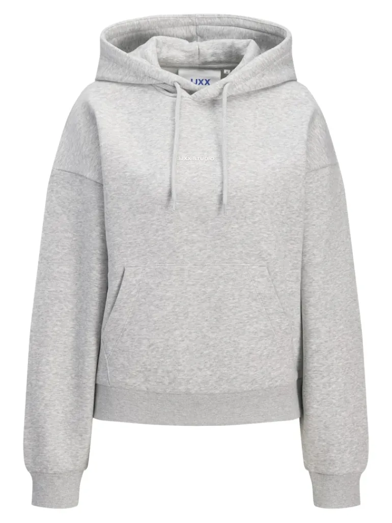 JXSTUDIO VESTERBRO LS RLX HOOD SWT NOOS light grey melange