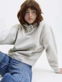JXSTUDIO VESTERBRO LS RLX HOOD SWT NOOS light grey melange