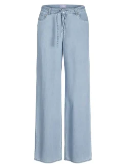 JXSURA WIDE MW JEANS DNM light blue denim