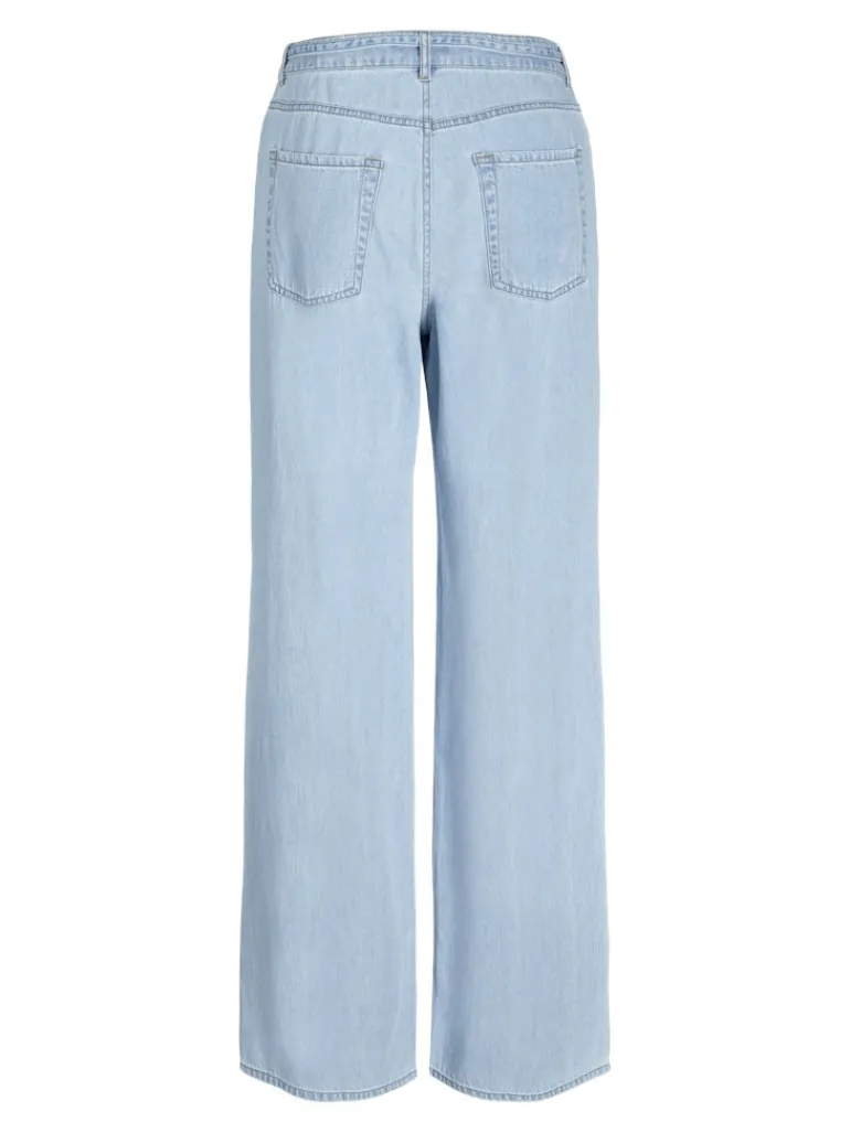 JXSURA WIDE MW JEANS DNM light blue denim