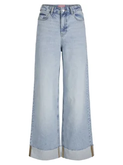 JXTOKYO WIDE FOLD UP HW R6169 DNM LN light blue denim