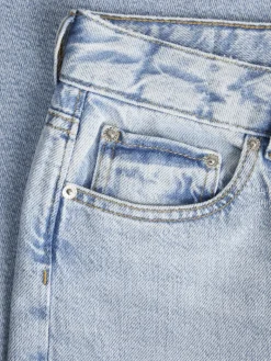 JXTOKYO WIDE FOLD UP HW R6169 DNM LN light blue denim