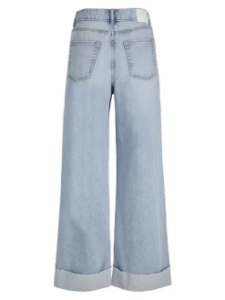 JXTOKYO WIDE FOLD UP HW R6169 DNM LN light blue denim