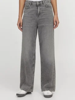 JXTOKYO WIDE HW R6223 JEANS DNM grey denim
