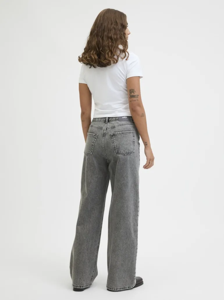 JXTOKYO WIDE HW R6119 JEANS DNM NOOS grey denim